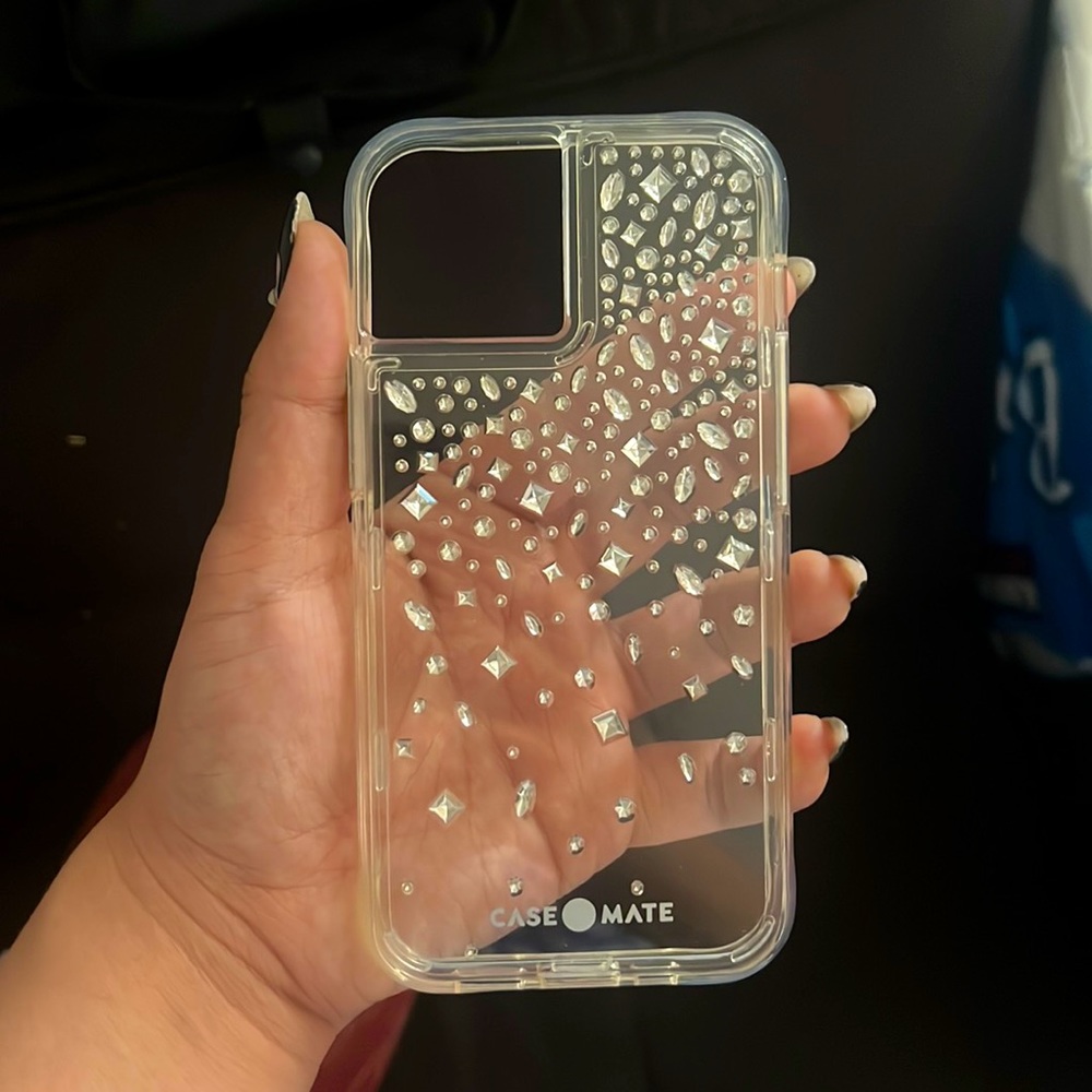 iPhone 13 Karat Crystal Phone Case with Drop Protection!!